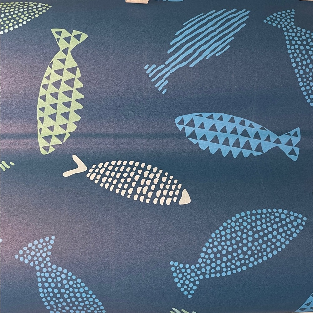 HelloWall Removable Wall Paper, Fish Design